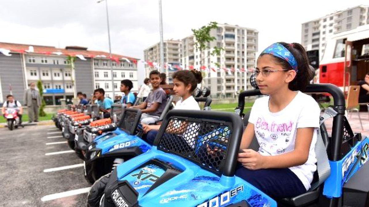 Çocuk Trafik Eğitim Parkı\'nda İlk Etkinlik Gerçekleştirildi