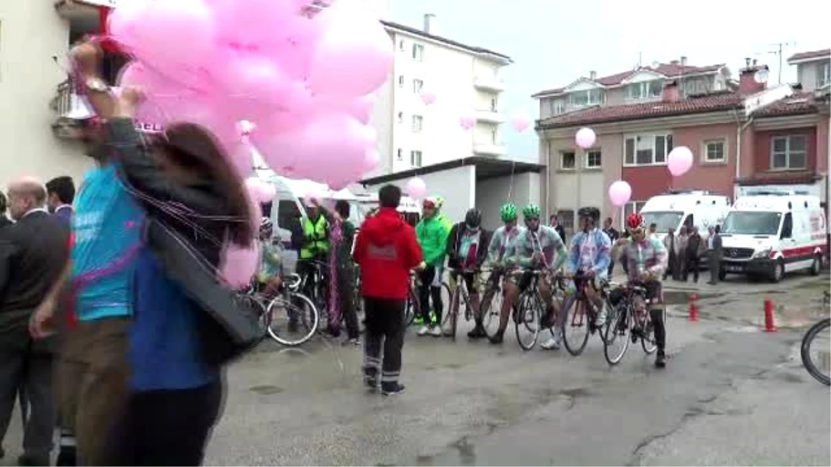 Kadın Kanseri Farkındalığı İçin Bisiklet Turu" - Bolu