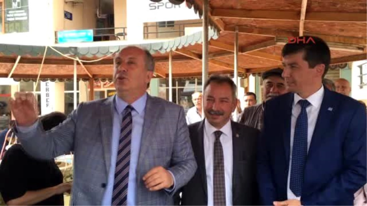 Manisa Muharrem İnce Yollara Düştü