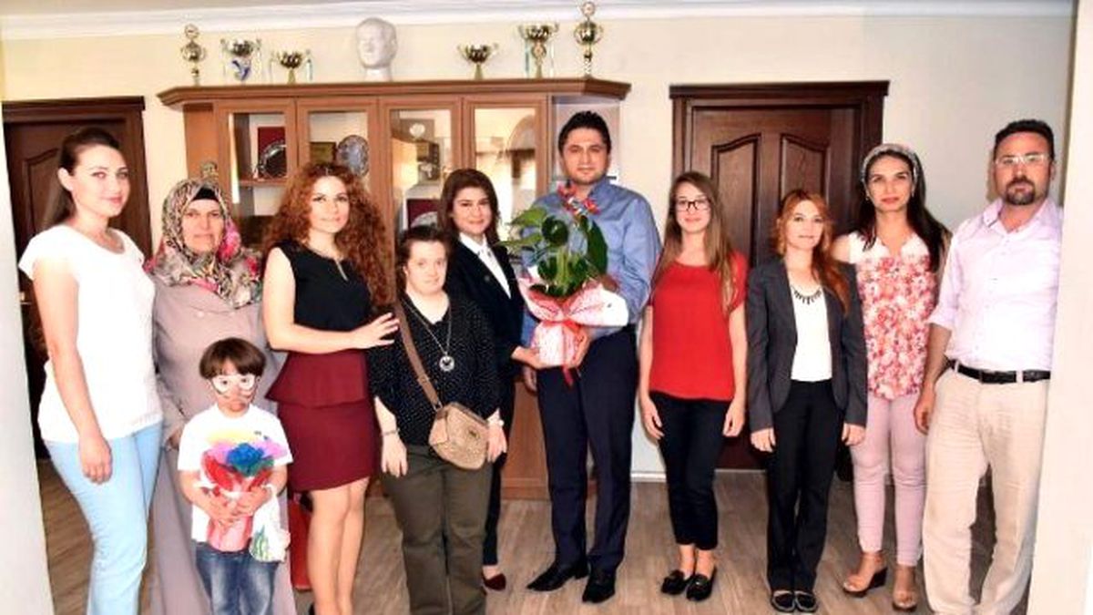 Özel Yaşam Eğitim\'den Başkan Acar\'a Ziyaret