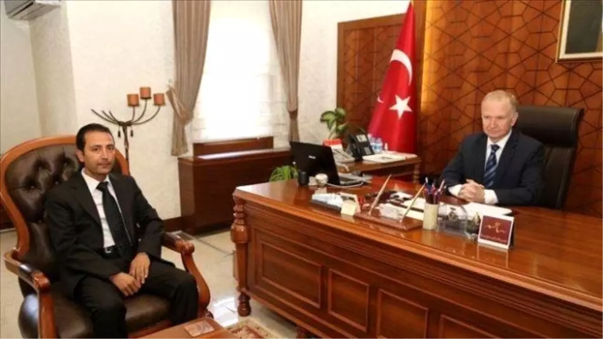 Rehberler Odasından Vali Ceylan'a Ziyaret