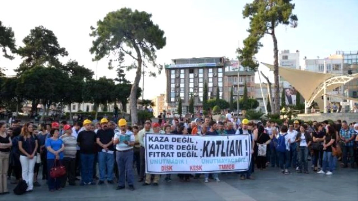 Soma\'da Hayatını Kaybeden Madenciler Antalya\'da Anıldı