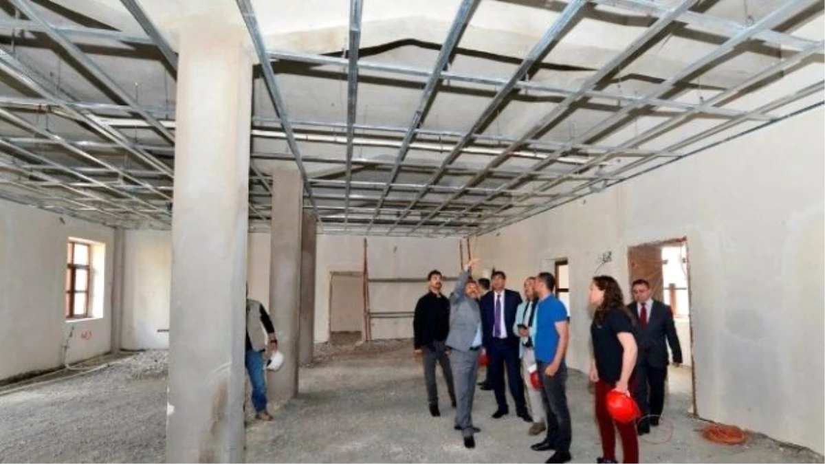 Vali Osman Kaymak Dersim Kent Müzesi İnşaatını İnceledi