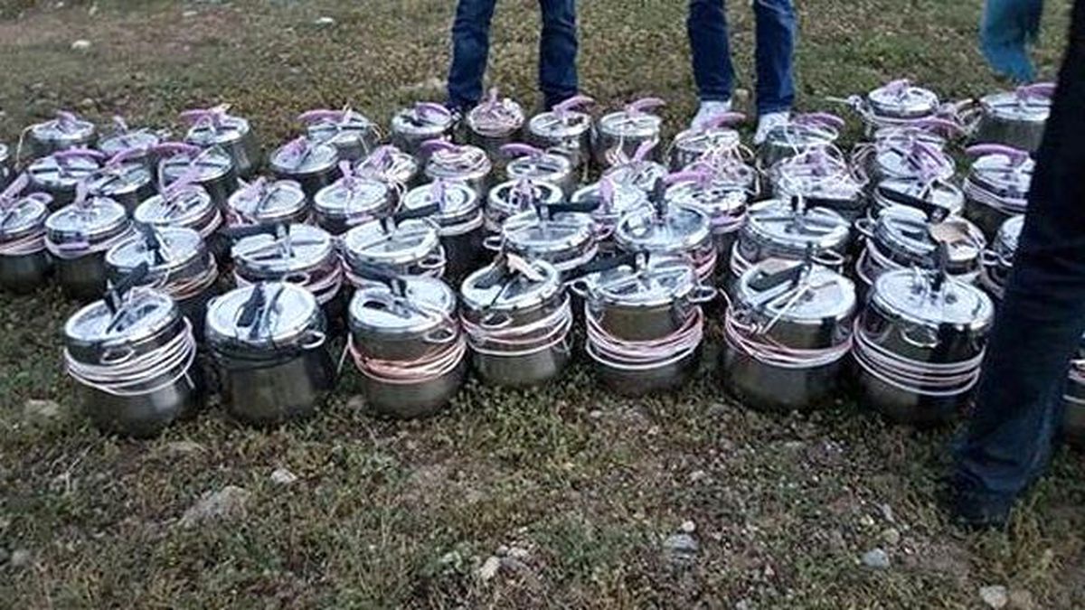 Siirt'te 83 Düdüklü Tencerede 700 Kilogram Patlayıcı Düzeneği Bulundu