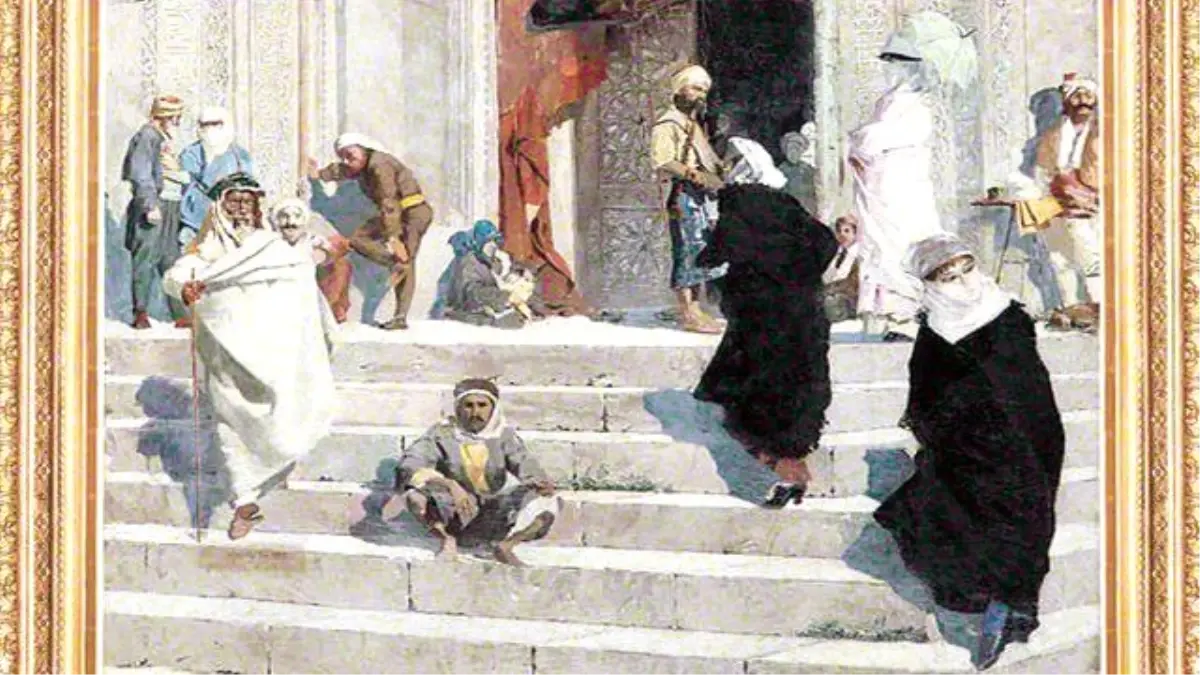 Osman Hamdi Bey\'in "Yeşil Cami Önü" Tablosu 13,5 Milyon TL\'ye Satıldı