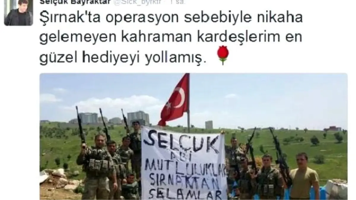 Ek Bilgiyle Yeniden / Selçuk Bayraktar\'dan Askerlerin Nikah Mesajına Cevap