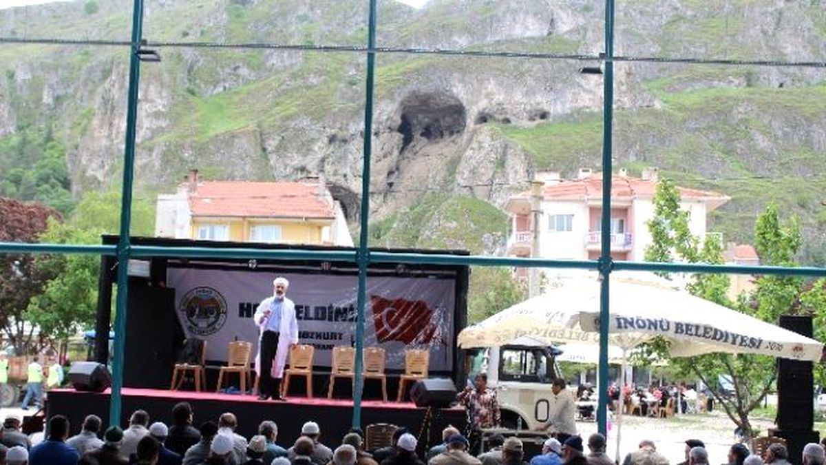 İnönü\'de Yağmur ve Şükür Duası
