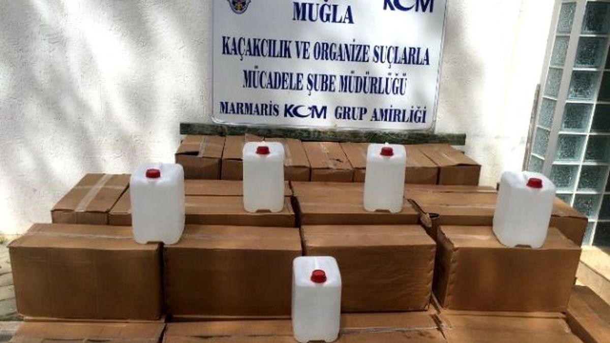 Marmaris\'te Sahte İçki Operasyonu