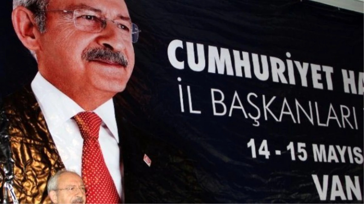 Van\'da Düzenlenen CHP İl Başkanları Toplantısı\'nda Konuşan Kemal Kılıçdaroğlu Açıklaması