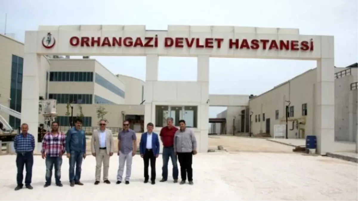 Başkan Çağlayan Orhangazi Devlet Hastanesini İnceledi