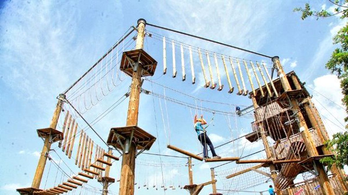 Bir Buçuk Yılda 10 Bin Maceracı Macera Parkı Ziyaret Etti