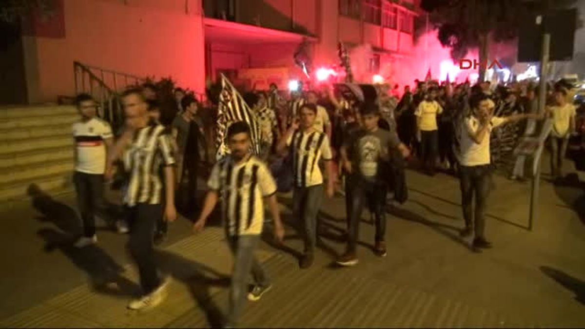 Kahramanmaraş\'ta Beşiktaş\'ın Şampiyonluğu Kutlandı