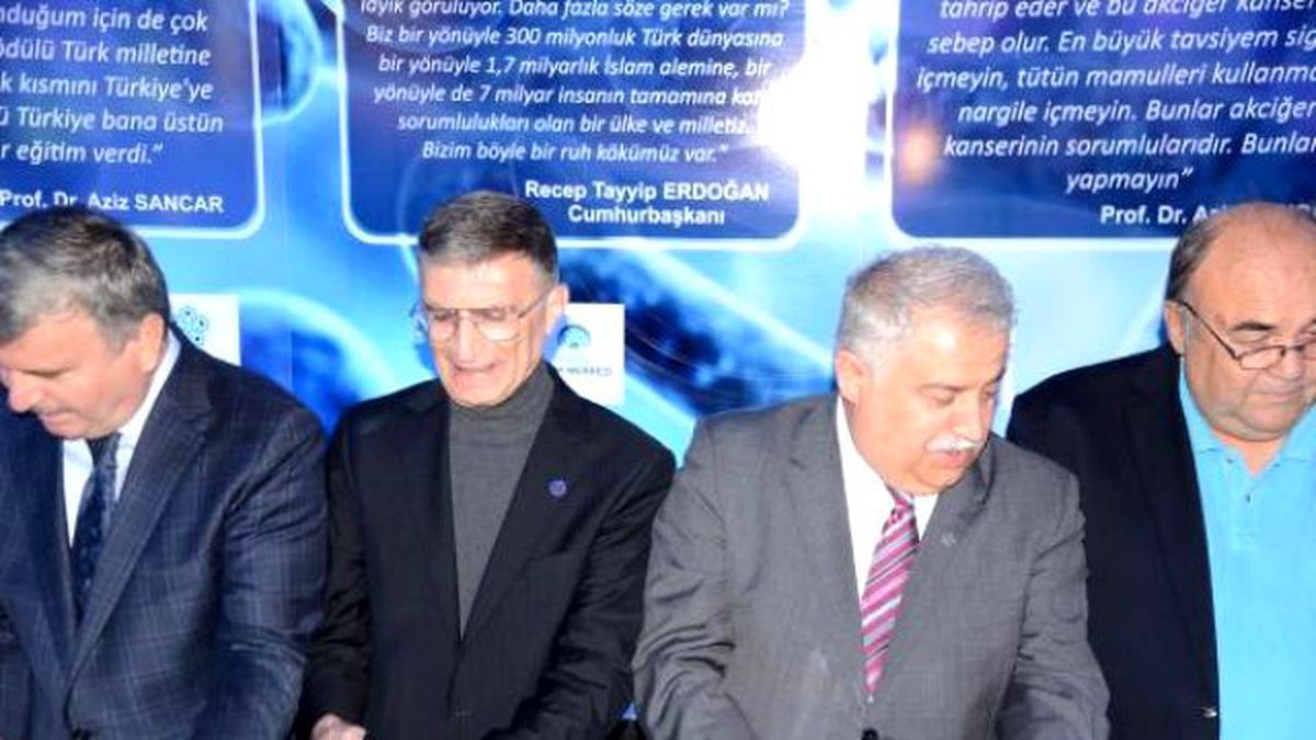 Nobel Ödüllü Sancar, Konya\'da Adının Verildiği Laboratuvarın Açılışına Katıldı