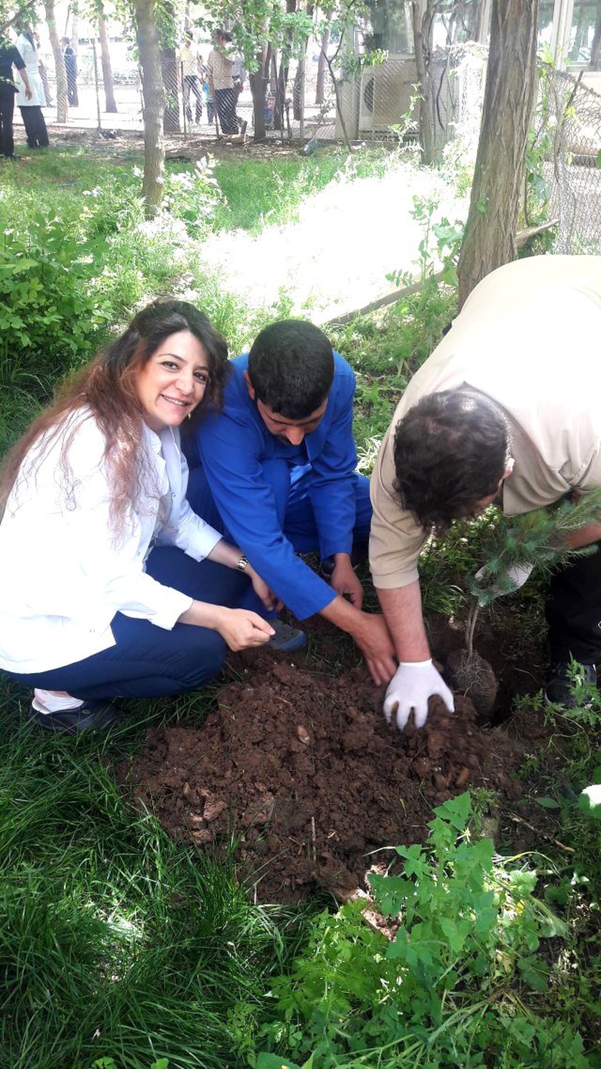 Bahar Bayramında 60 Fidan