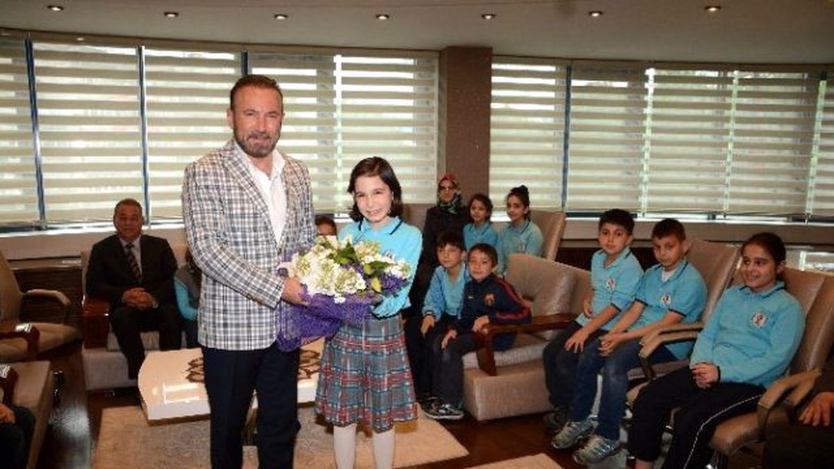 Başkan Doğan, Çocuklara Belediyeyi Anlattı