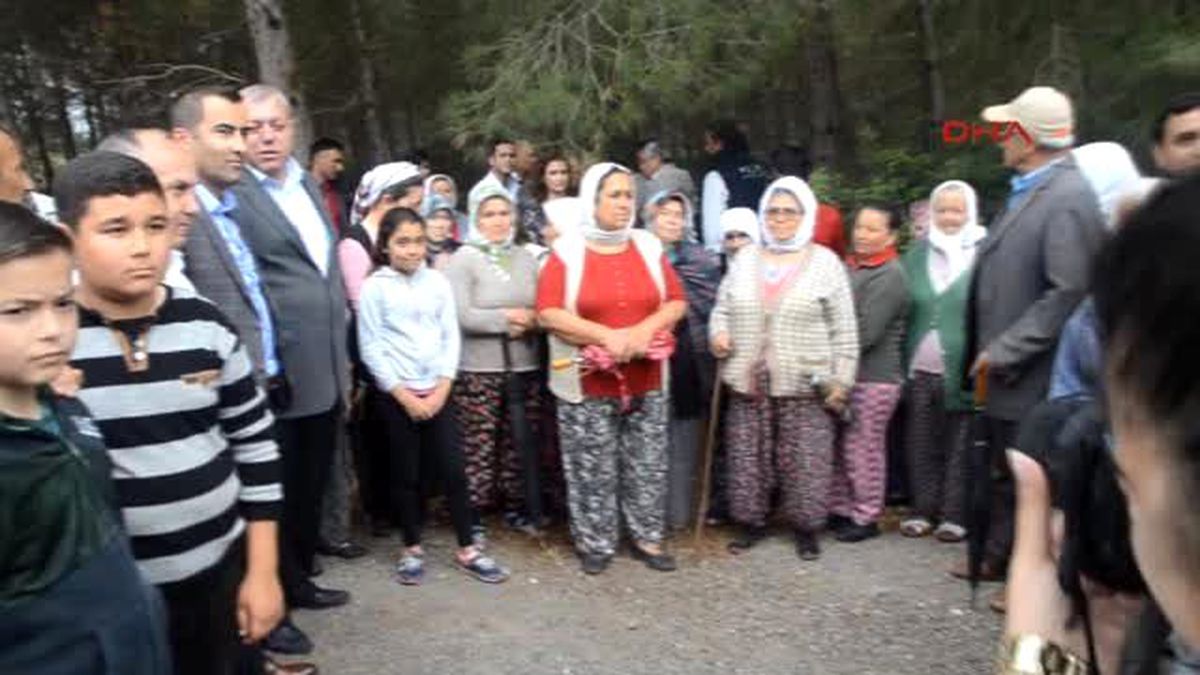 Bodrum\'da Katı Atık Depolama Tesisini Protestosu