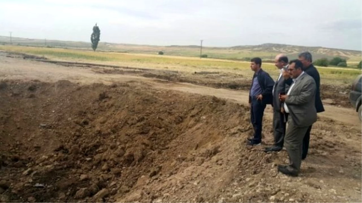 MHP Heyeti Bombanın Patlatıldığı Mezrada İnceleme Yaptı