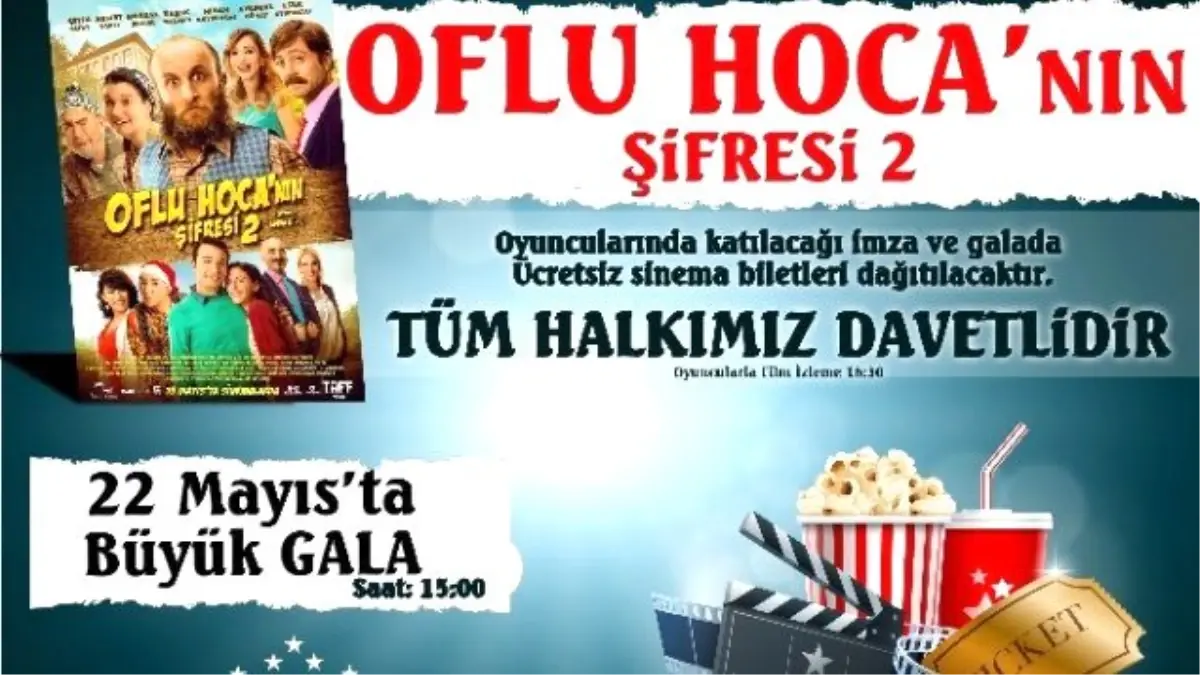 Oflu Hoca\'nın Şifresi 2 Galası Krempark Avm\'de