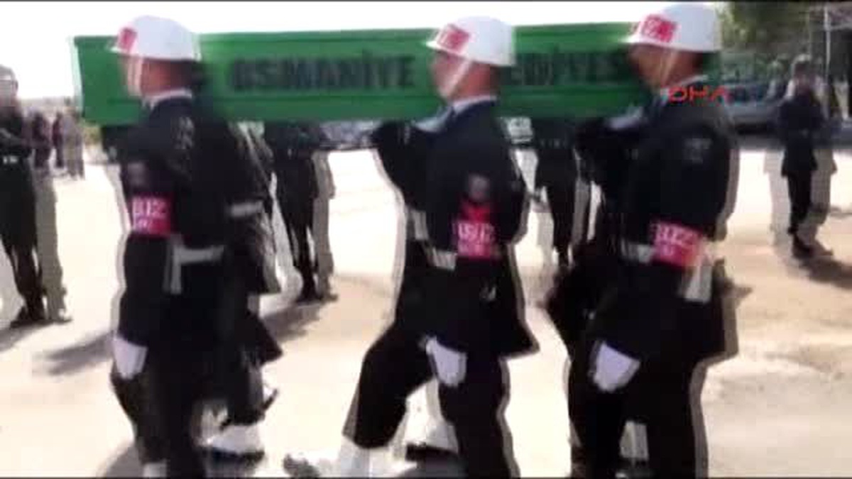 Osmaniye Kore Gazisi Askeri Törenle Toprağa Verildi