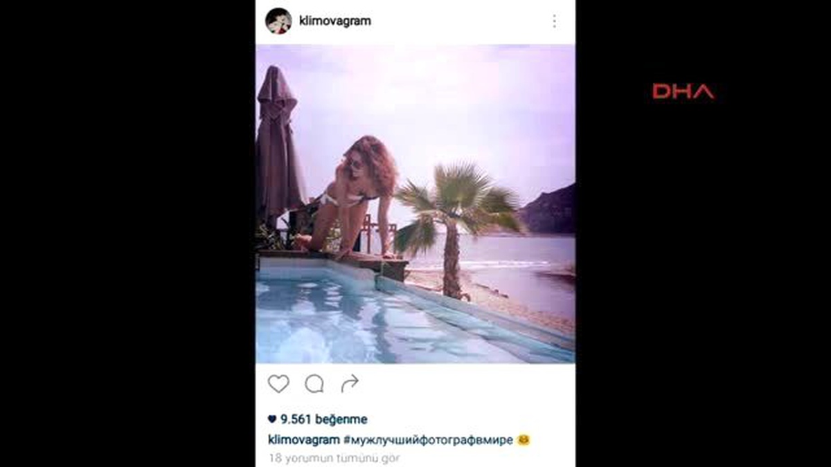 Antalya Ünlü Rus Oyuncunun Alanya Tatili Fotoğrafları Olay Oldu