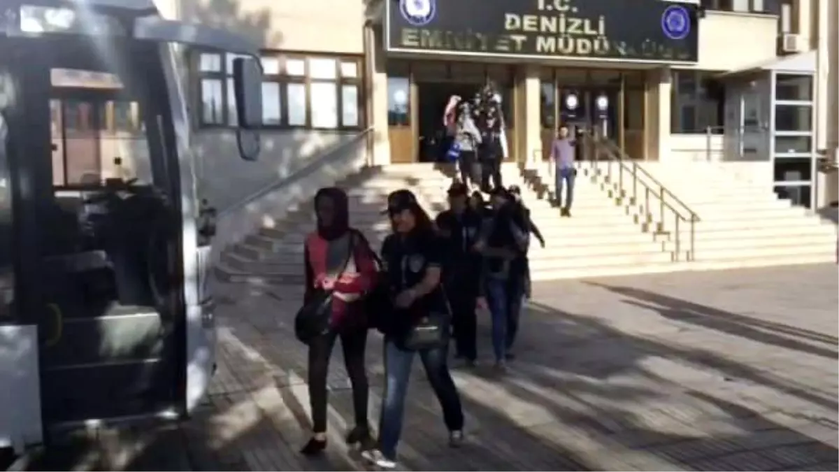 Denizli\'de Fuhuş Operasyonu: 10 Kişi Tutuklandı