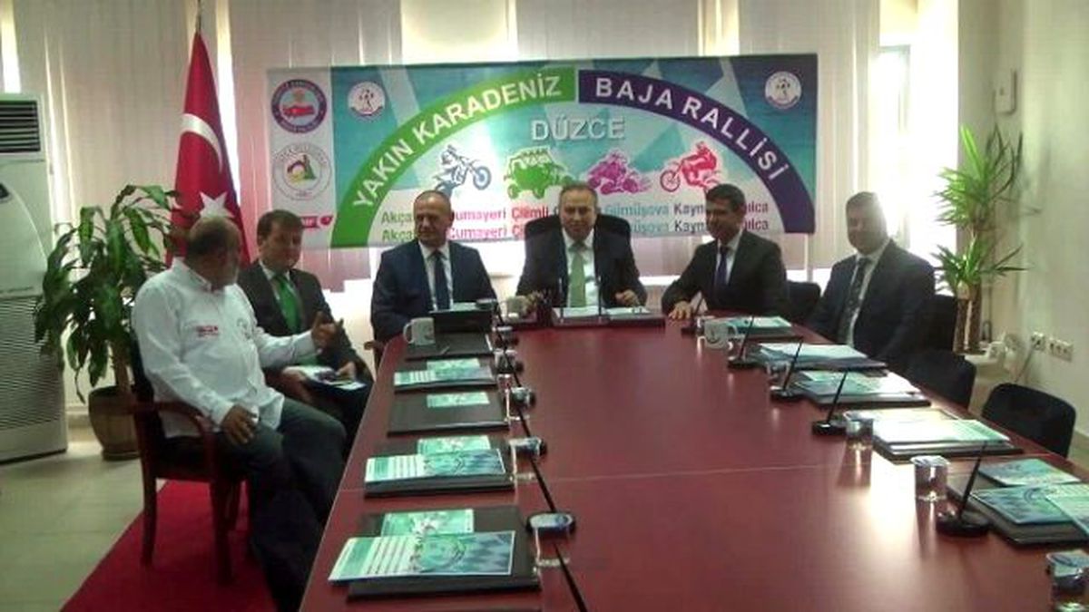 Düzce\'de Bir İlk Baja Rallisi