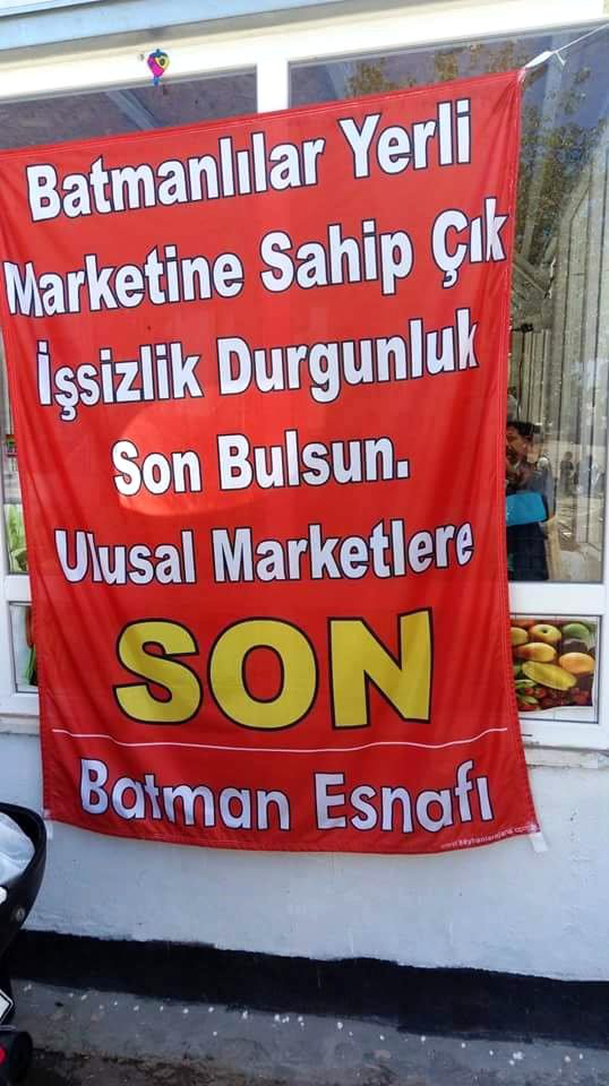 Esnaflardan Pankartlı Çağrı: Esnafına Sahip Çık