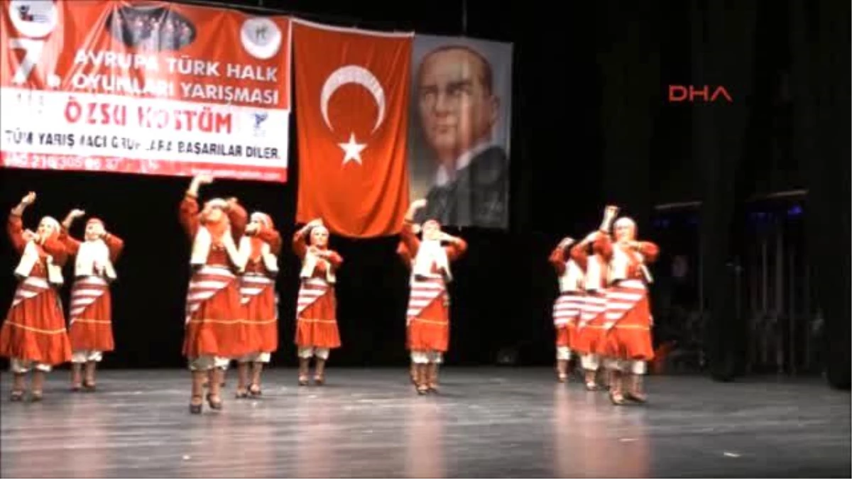 Karlsruhe?de Avrupa Türk Halk Oyunları Yarışması Yapıldı 2-