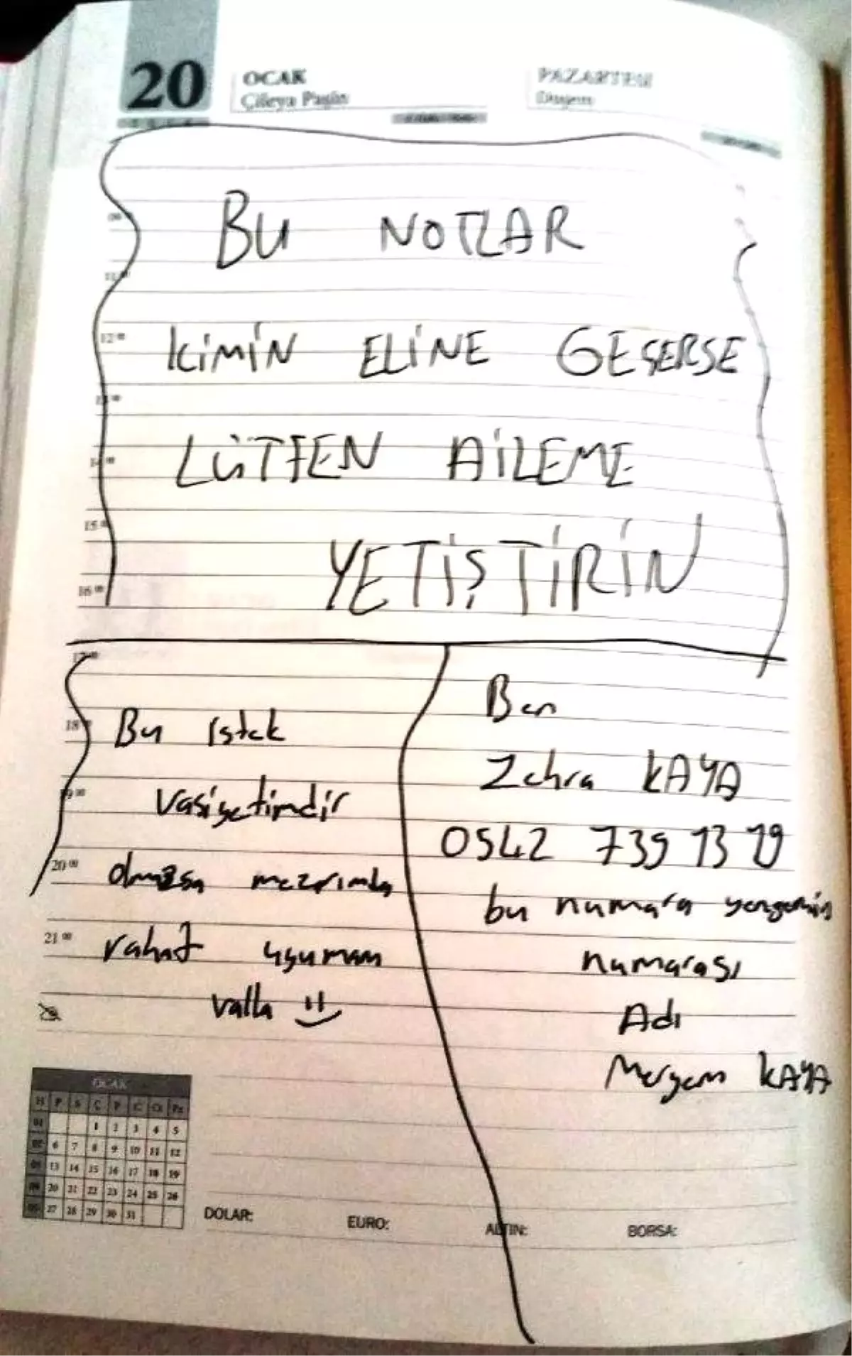 PKK\'lı Kadın Teröristin Bulunan Not Defterinden... \'Bunca Ölümün Sebebi Örgüttür, Bu Dava Gereksiz...