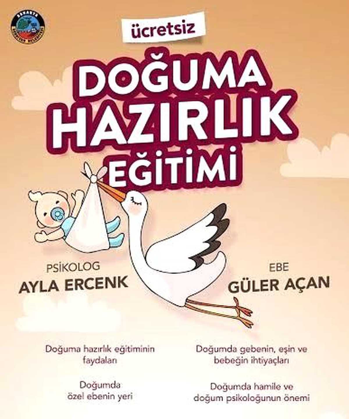 Serdivan Belediyesi\'nden Anne Adaylarına Doğuma Hazırlık Eğitimi