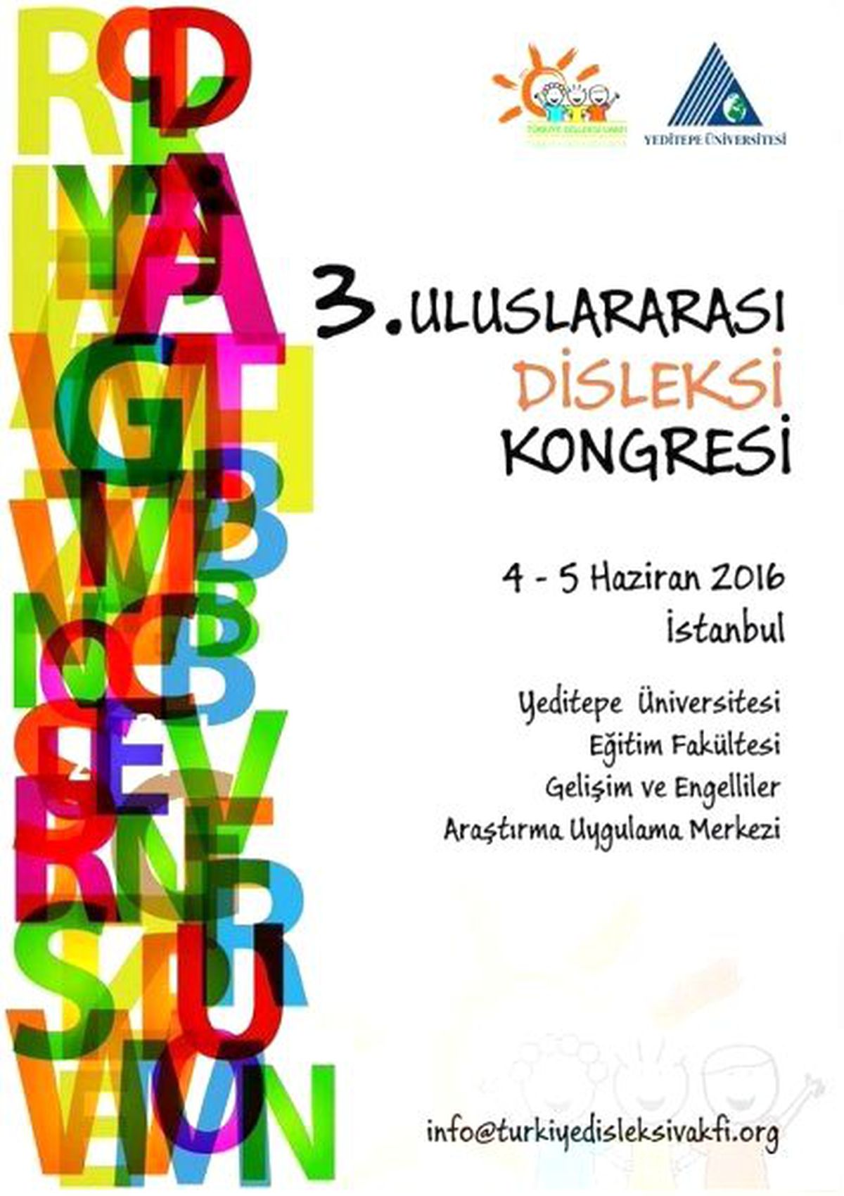 3. Uluslararası Disleksi Kongresi