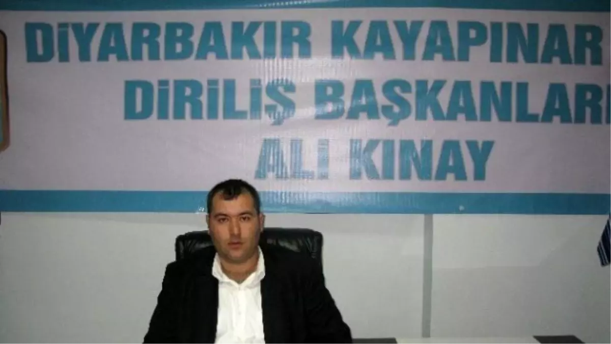 Diriliş Kayapınar İlçe Başkanlığına Kınay Getirildi