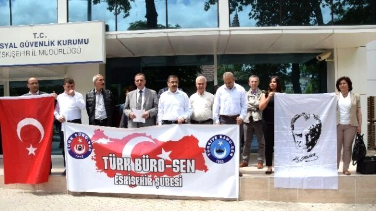 Türk Büro- Sen Sgk Çalışanlarının Sorunlarına Dikkat Çekti