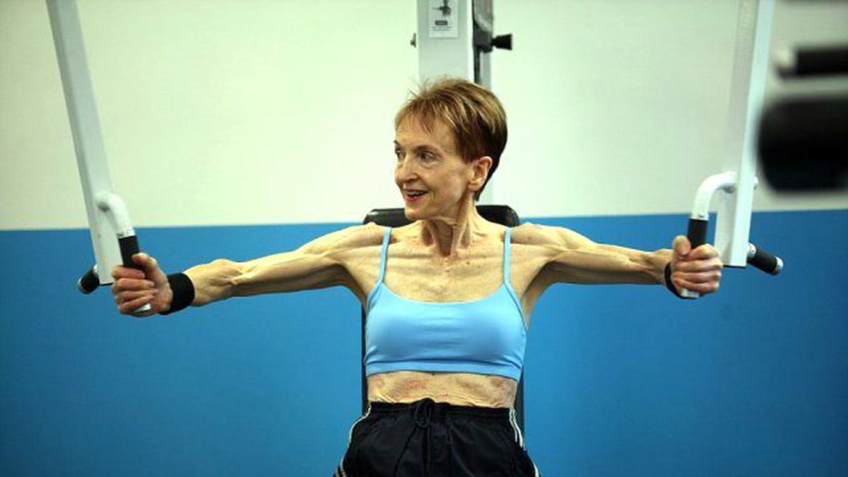 73 Yaşındaki Kadın Vücut Geliştiriyor