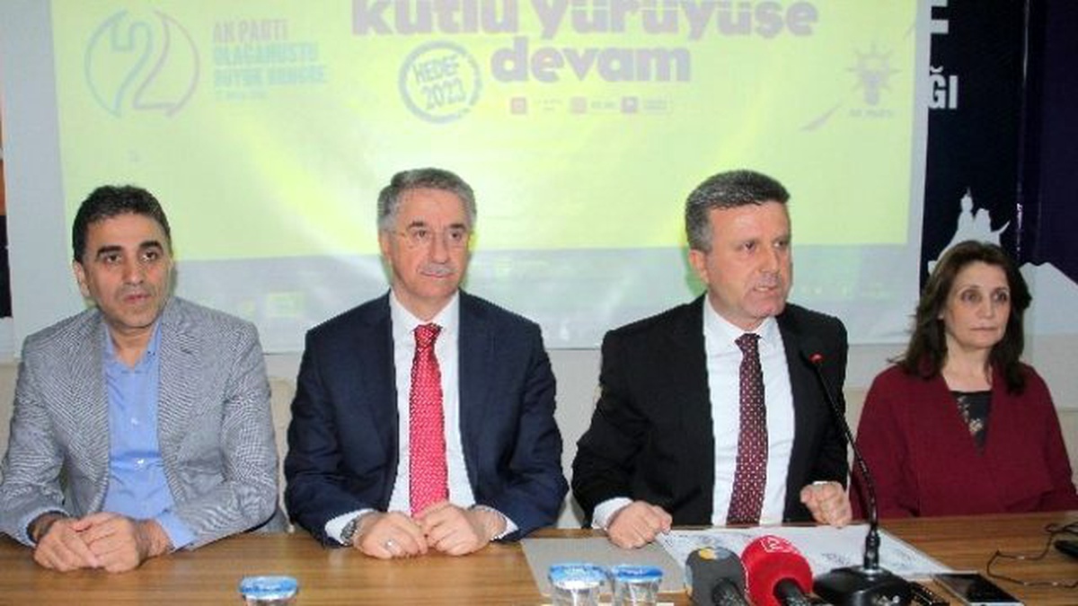AK Parti Elazığ Teşkilatından Kongre Mesajı