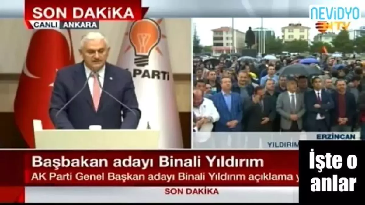 AK Parti Genel Başkan Adayı Binali Yıldırım Oldu