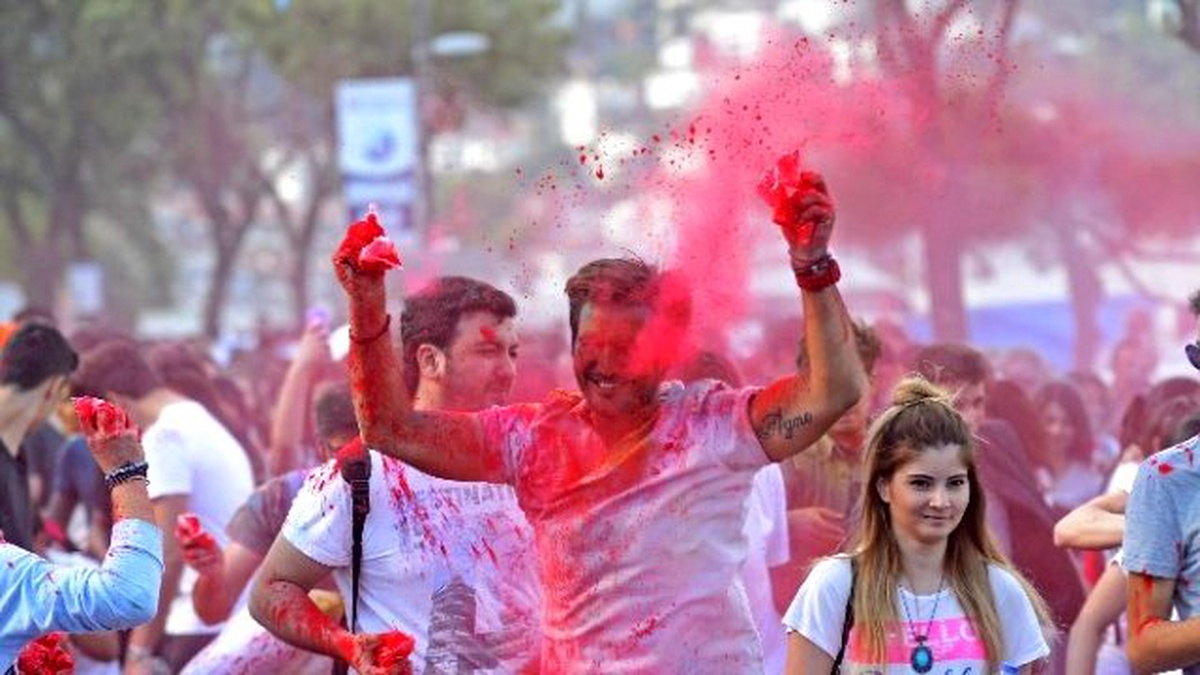 Beşiktaş "Color Up" Koşusuyla Rengarenk Oldu