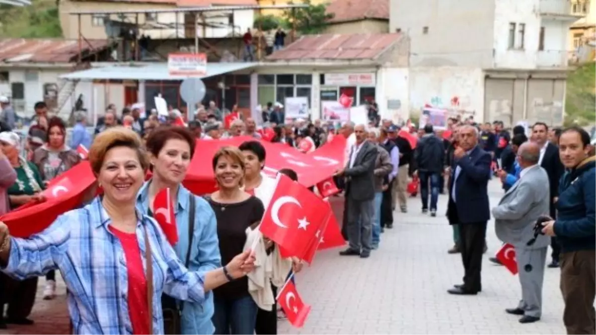 Hekimhan\'da Gençlik Yürüyüşü Düzenlendi