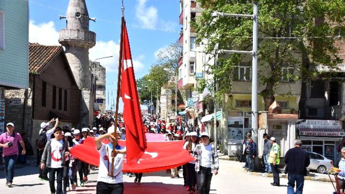 Sinop\'ta 19 Mayıs Coşkusu