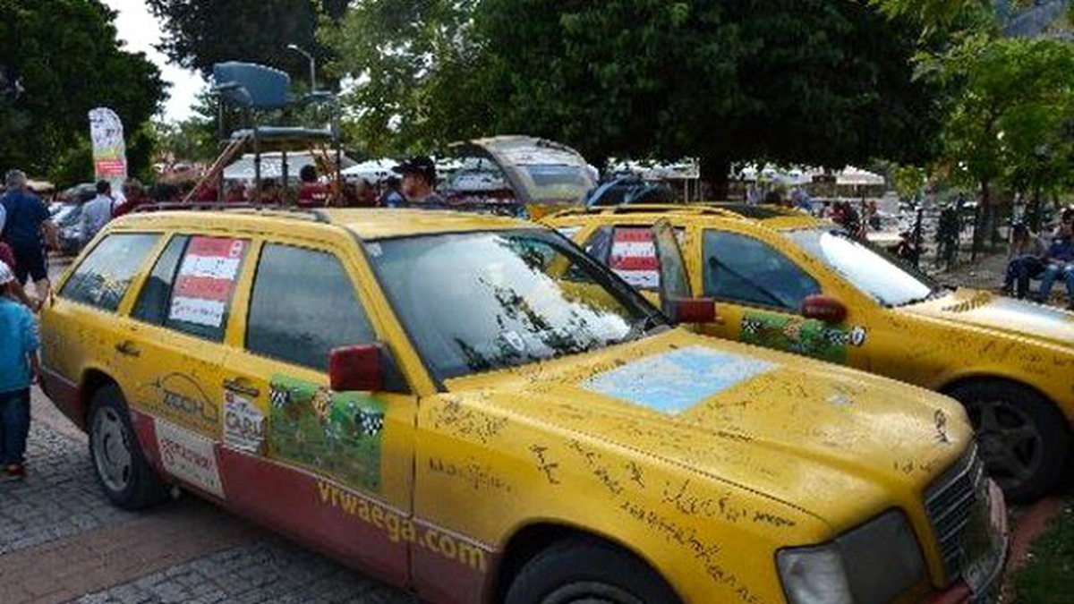 Allgaue-Orient Dostluk ve Barış Rallisi" Ekibi Muğla\'da
