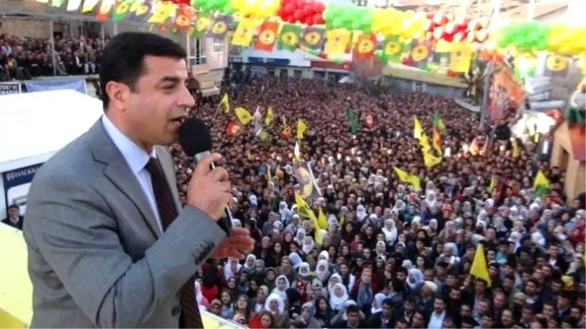 Demirtaş Pazar Günü Batmanda