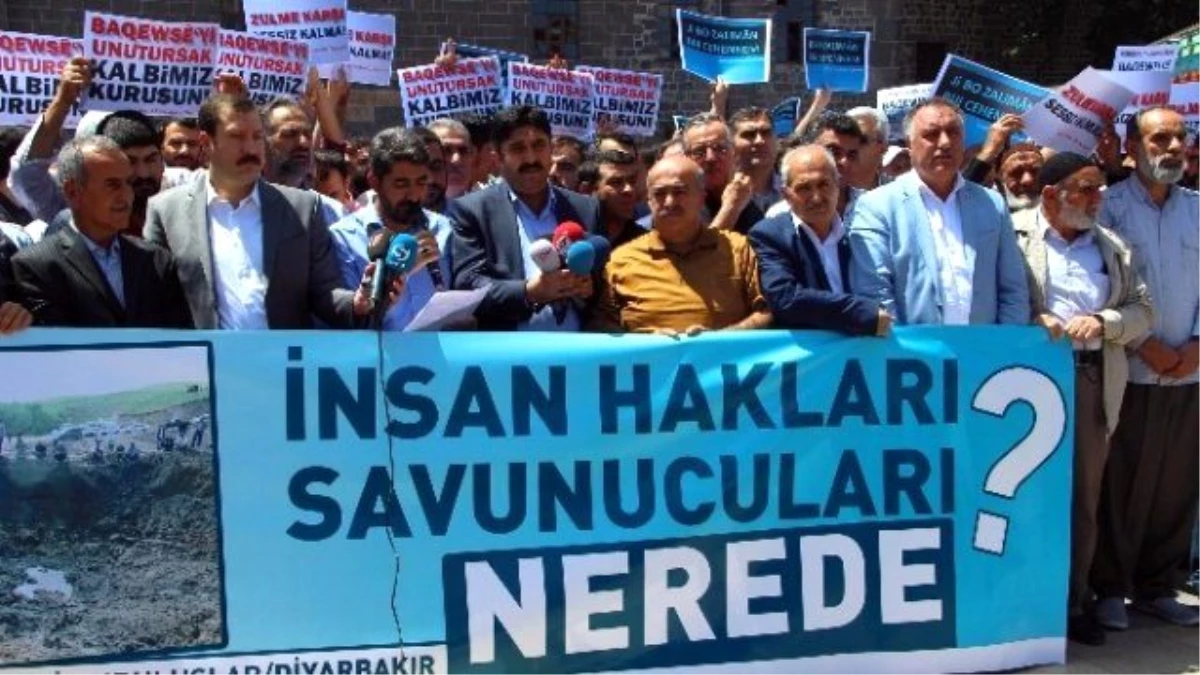 Diyarbakır\'da Ölen 16 Köylü İçin Gıyabi Cenaze Namazı Kılındı