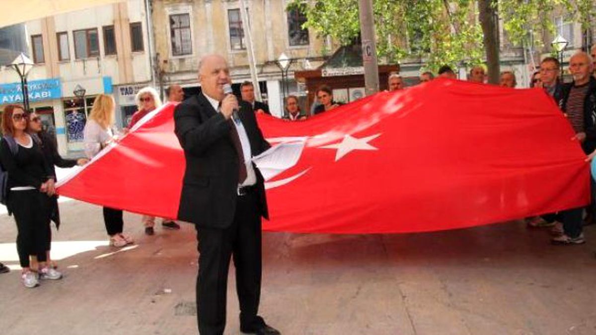 Ordu'da Emekli Astsubaylar ve Şehit Yakınlarından Teröre Tepki