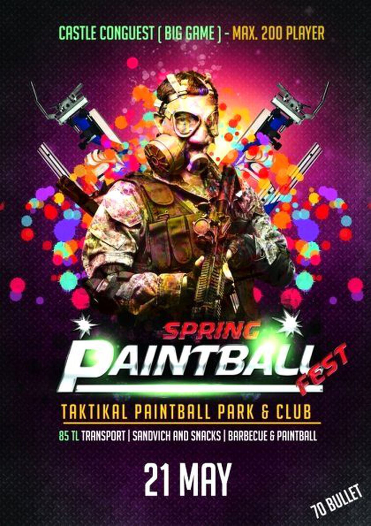 Spring Paintballfest &after Party Dj Tarkan@360 Istanbul