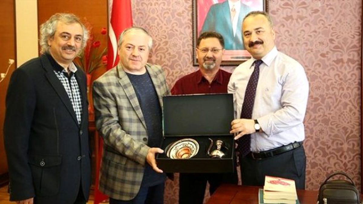Tyb Erzurum Şubesi\'nden Giresun Üniversitesi Rektörü Coşkun\'a Hayırlı Olsun Ziyareti