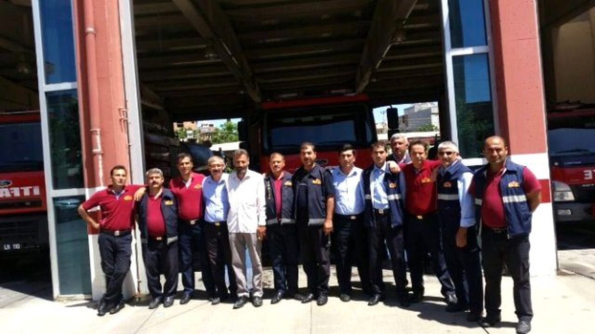 Adıyaman İtfaiyesinden Yetimlere Destek
