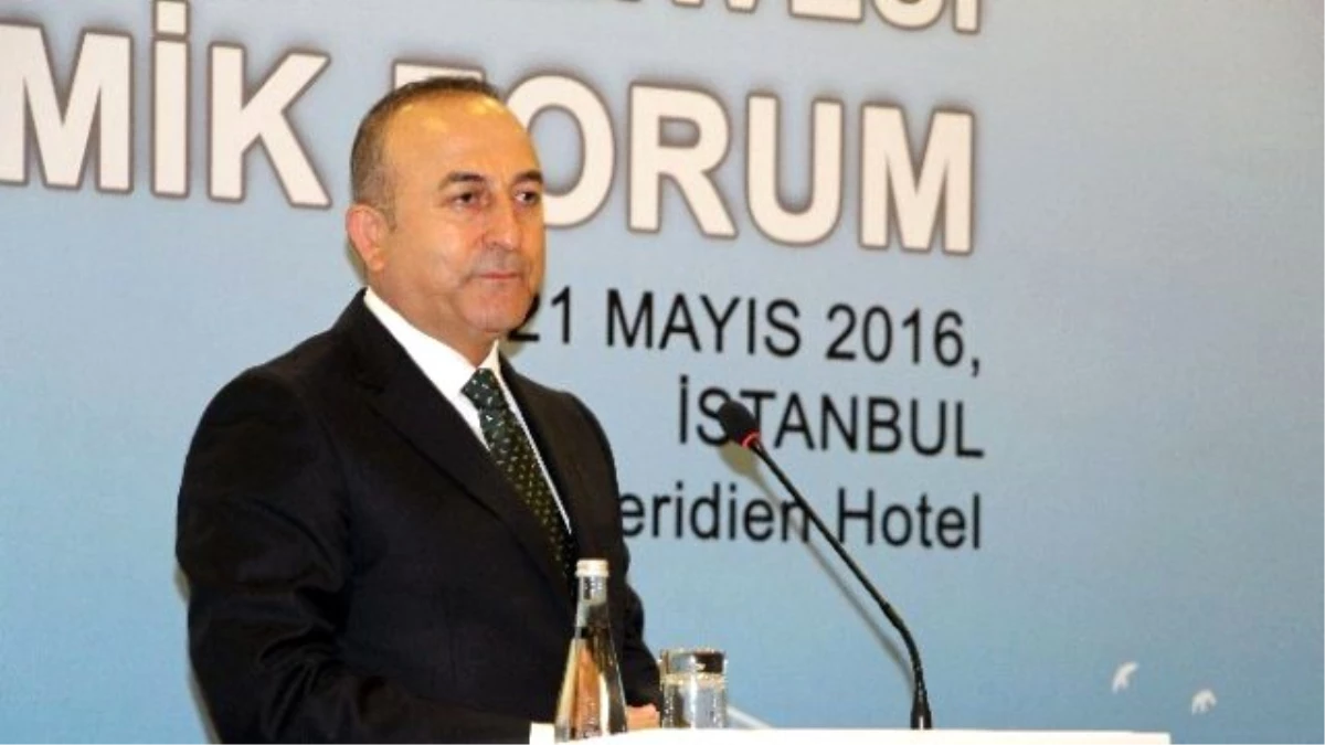 Bakan Mevlüt Çavuşoğlu: "Uluslararası Kabul Edilmiş Bir Terör Tanımı Yok"
