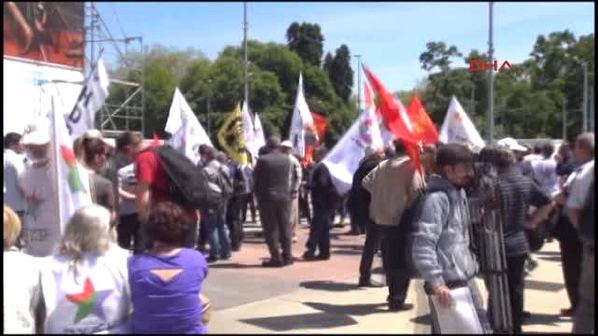 Cenevre BM Meydanı?nda Erdoğan Protestosu