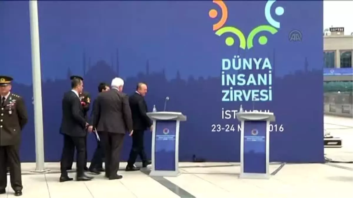 Dünya İnsani Zirvesi\'ne Doğru - Bayrak Çekme Töreni