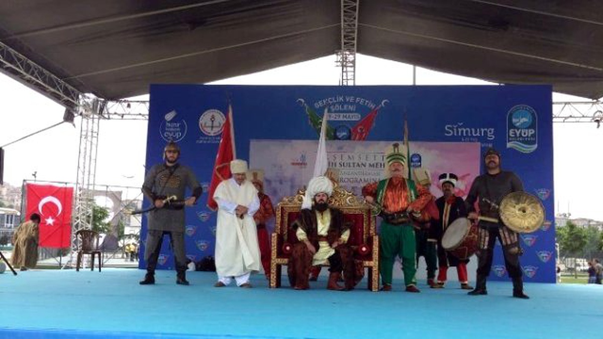 Eyüp\'te Fetih Canlandırması Büyük İlgi Gördü